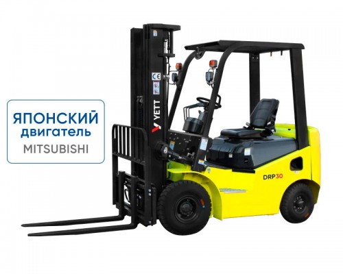 Дизельный погрузчик YETT DRP30-M1K2C-M300-3W