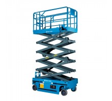 Самоходный ножничный подъемник с выдвижной платформой SKYER PLH1032-LiM2