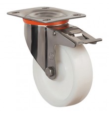 Колесо большегрузное нейлоновое EZ01 HKZ 150 F (INOX)