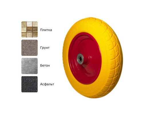 Пенополиуретановое колесо PU 3000-16 S