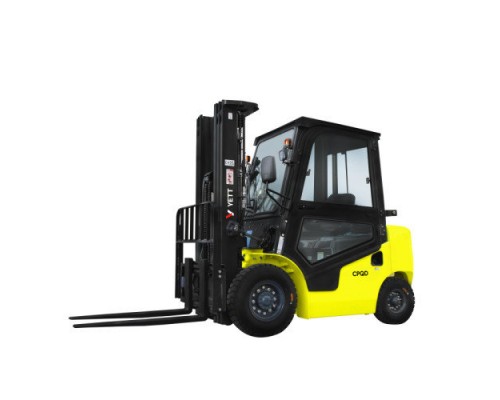 Бензиновый погрузчик с кабиной YETT CPQD30-RC1K2-ZSM480-SS-K