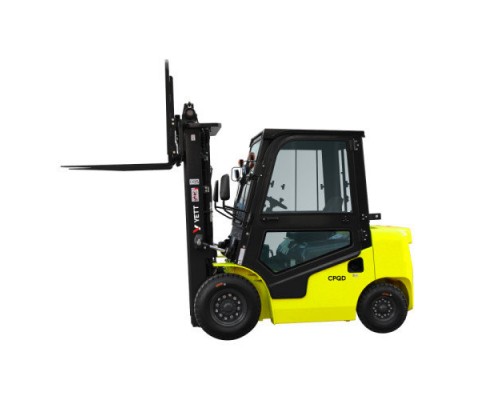 Бензиновый погрузчик с кабиной YETT CPQD30-RC1K2-ZSM480-SS-K