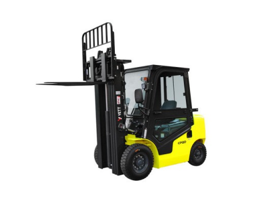 Бензиновый погрузчик с кабиной YETT CPQD30-RC1K2-ZSM480-SS-K