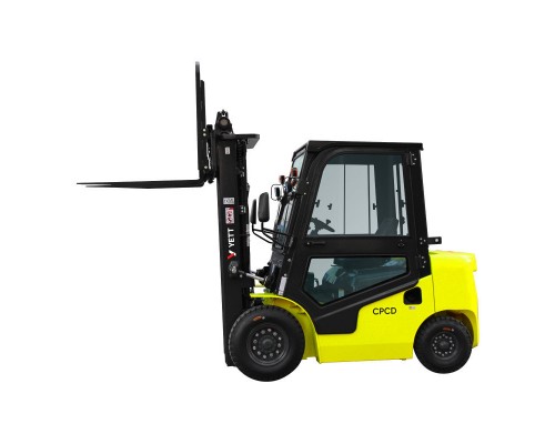 Дизельный погрузчик с кабиной YETT CPCD15-WS5K2-M300-3W-K