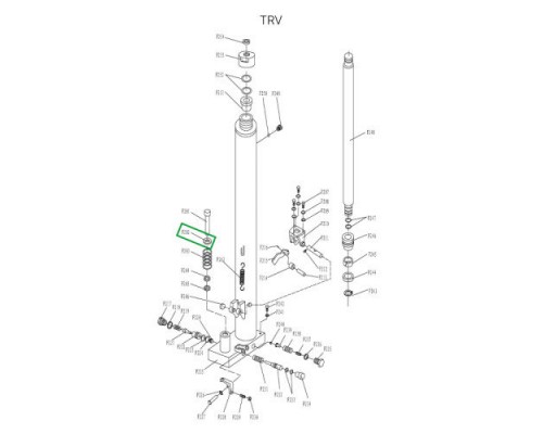Крышка пружины возвратной для TRV