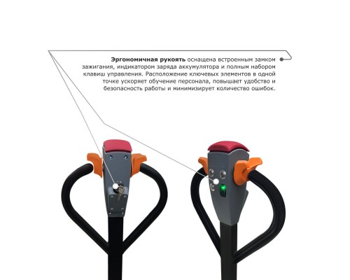 Самоходный электроштабелер PROLIFT M2 SDR 1016-S