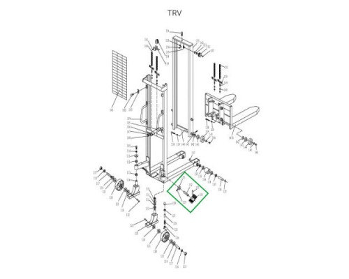Тормозной механизм в сборе для TRV