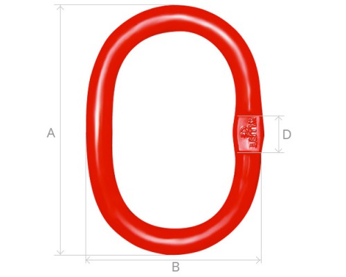 Звено овальное (8 класс) A-342 SL-91