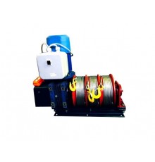 Лебедка электрическая червячная ЛЭЧ-0,3-9,5-3 с рукояткой аварийного привода (с канатом 10 м)