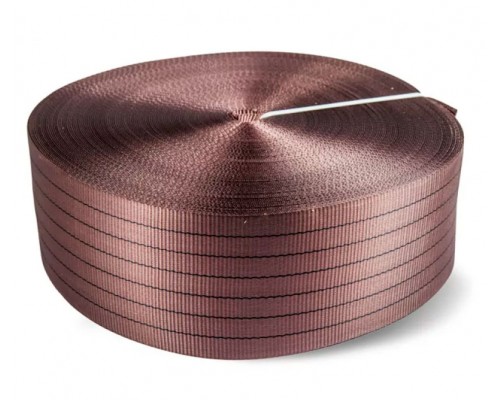 Лента текстильная TOR 7:1 180 мм 27000 кг (коричневый) (S)