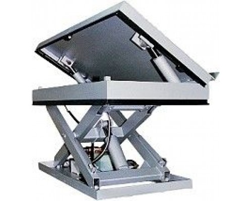 Стол подъемный стационарный 800 кг 440-1000 мм TOR SPT800 с опрокидывающейся платформой