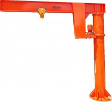 Кран консольный TOR JIB 2000 кг 3х3 м поворотный 360° с электроприводом