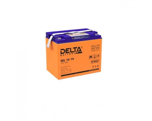 Аккумулятор GX 12-75 Delta для штабелёров IWS/PWS/WS 12V/75Ah гелевый