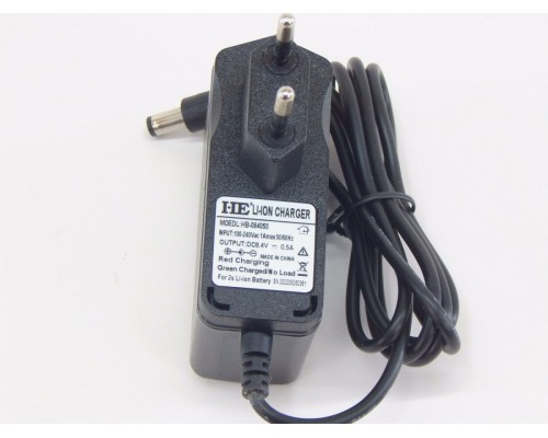 Зарядное устройство HB-084050 для тележек CW 8,4V/0,5A (Charger) горизонтальное