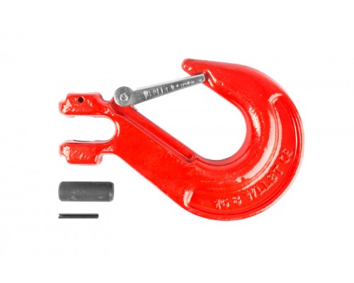 Крюк с вилочным креплением и защелкой TOR г/п 8,0 тн (Q)