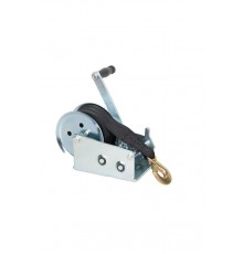 Лебедка ручная барабанная с лентой  1т 10 м оцинкованная TOR FD двускоростная