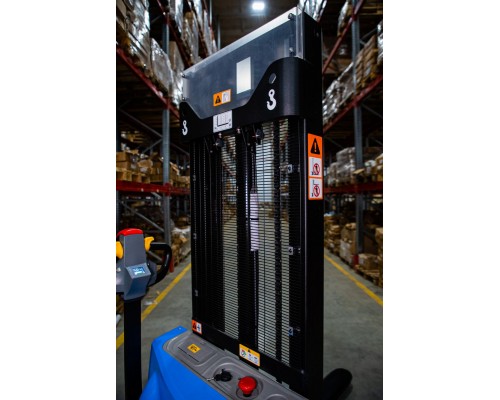 Штабелер самоходный 1,5 т 3,0 м TOR WS15H-3000SC PRO Li-ion 24/60 В/Ач контр. скорости подъема 