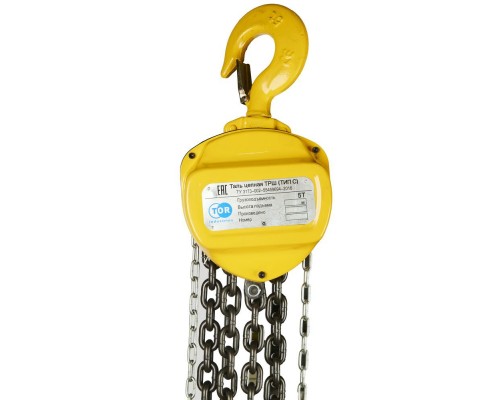 Таль ручная шестеренная TOR ТРШ C 5,0ТХ9М