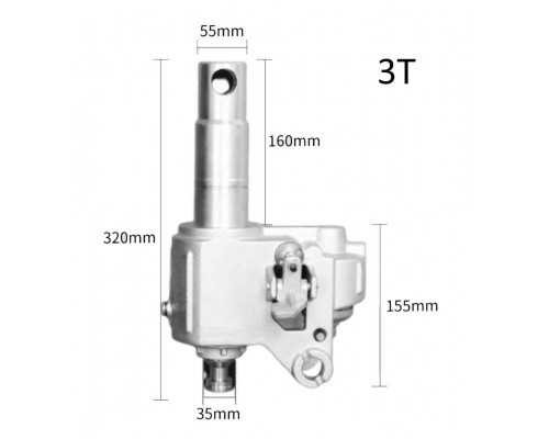 Гидроузел в сборе для тележек гидравлических RHP(BF) 3 т разборный (Oil pump Assembly)