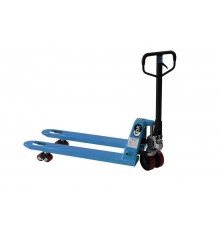Тележка гидравлическая 3500 кг 1150 мм резиновые колеса TOR RHP(BF) PRO