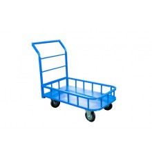 Тележка платформенная TOR ТП-МБ (500х800) с бортами (колеса 160мм)