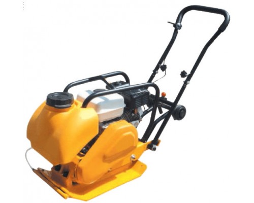 Виброплита 70 кг, 10,5кН (Loncin) бак, коврик, колесный комплект TOR C-60T