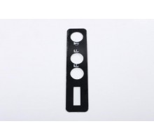 15 Пластиковая накладка дисплея для самоходной тележки EPT (Sticky board 30202006)
