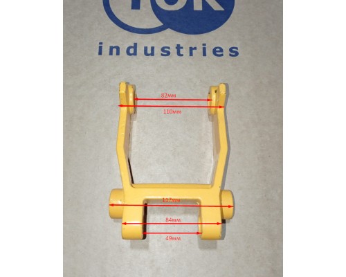 213 Тандем переднего колеса для тележек гидравлических JC (Front wheel frame)