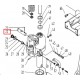 22 Ось ручки 20х88 для тележки гидравлической DF-III (Shaft DF-III)