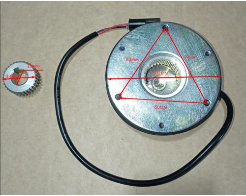2 Тормоз DHD-08C-8Nm/DC24V для самоходного штабелёра CDDK-II (110 Brake)