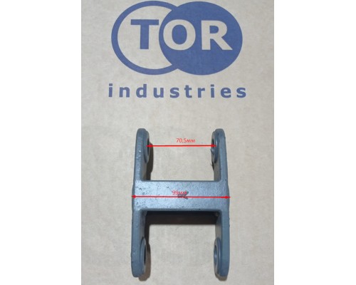 5 Тандем подвилочного колёса для самоходного штабелёра CDD10R-E (Fork wheel carriage)