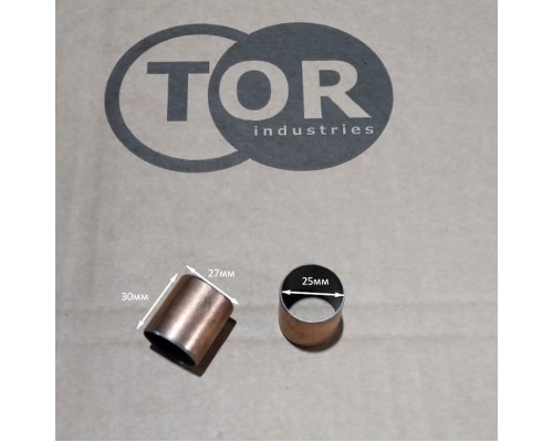 81 Втулка (25x27x30) оси траверсы для тележки DF-III (Combined bushing 25x27x30)