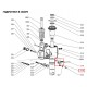 B318 Рычаг сброса давления для тележки RHP (BF) (lever plate)