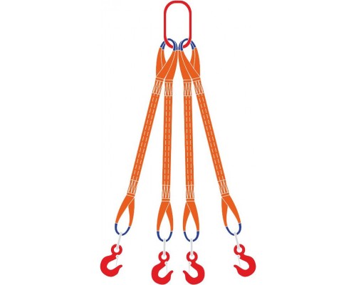 Строп текстильный 4СТ 2 т - 8м