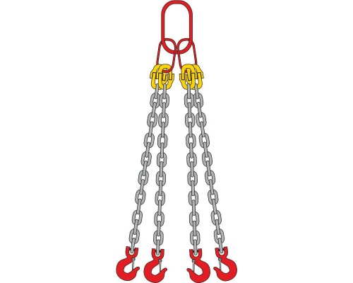 Строп цепной 4СЦ 1,6 м - 1,2м