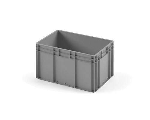 Пластиковый ящик 600х400х320 (ЕС-6432) с гладким дном