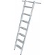Приставная лестница KRAUSE STABILO 7 ступ, пара крюков 125118
