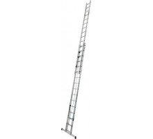 Двухсекционная, вытягиваемая тросом, лестница KRAUSE CORDA 2х16 031525