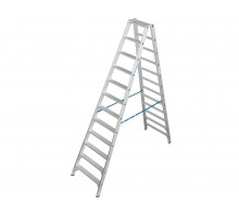 Двухсторонняя стремянка усиленная профессиональная KRAUSE STABILO R13 2х12 136220