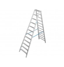 Двухсторонняя стремянка усиленная профессиональная KRAUSE STABILO R13 2х12 136220