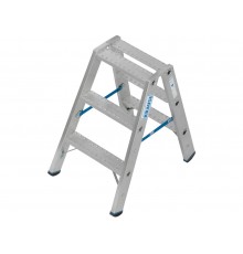 Двухсторонняя стремянка усиленная профессиональная KRAUSE STABILO R13 2х3 136138