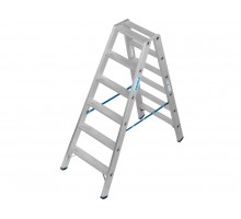 Двухсторонняя стремянка усиленная профессиональная KRAUSE STABILO R13 2х6 136169