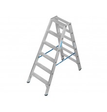 Двухсторонняя стремянка усиленная профессиональная KRAUSE STABILO R13 2х6 136169