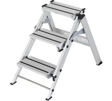 Складной трап алюминиевый KRAUSE STABILO 3 ступени (без дуги) 810519