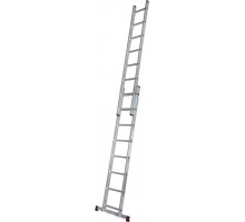 Двухсекционная выдвижная лестница с траверсой KRAUSE CORDA 2х8 032188