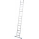 Лестница приставная односекционная алюминиевая со ступенями KRAUSE STABILO 15 ступеней 134745