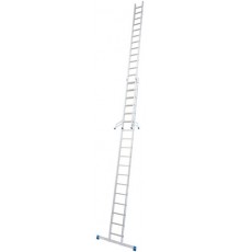 Двухсекционная раздвижная лестница с перекладинами KRAUSE STABILO 2х18 133359, 123176