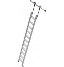 Стеллажная лестница для круглой шины KRAUSE Stabilo 11 ступ. 819369