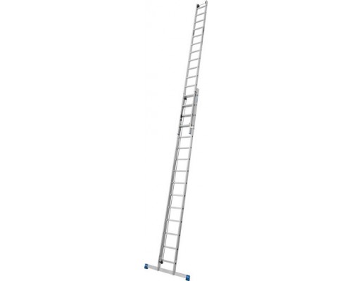 Двухсекционная лестница с перекладинами, выдвигаемая тросом KRAUSE STABILO 2х15 133847, 123411