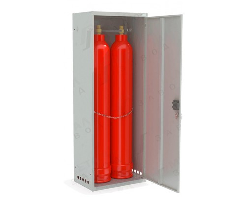 Шкаф для газовых баллонов ШГР 40-2-4(2x40л)